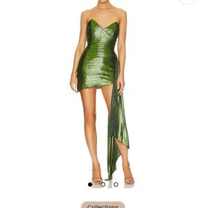 Retrofete Daniele Dress in Green